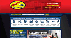 Desktop Screenshot of johnsautoservice-ny.com